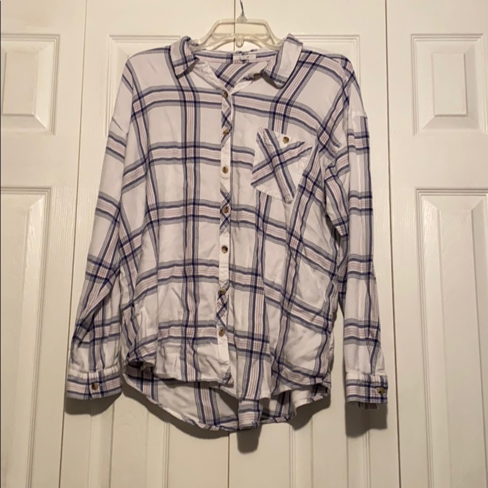 Maurices plaid shirt